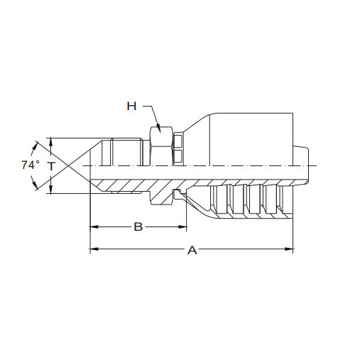 JIC MALE 74° kartiotiiviste