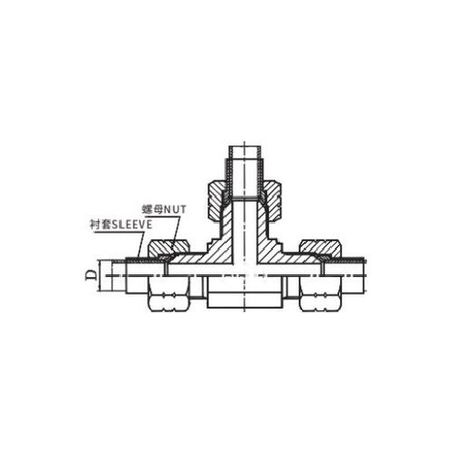 JIC Male 74° Cone T-paita