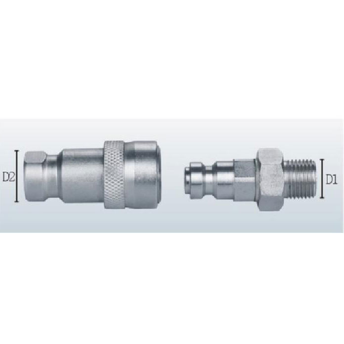 Sarjan LKJ korkeapainetyyppiset hydrauliset pikaliittimet